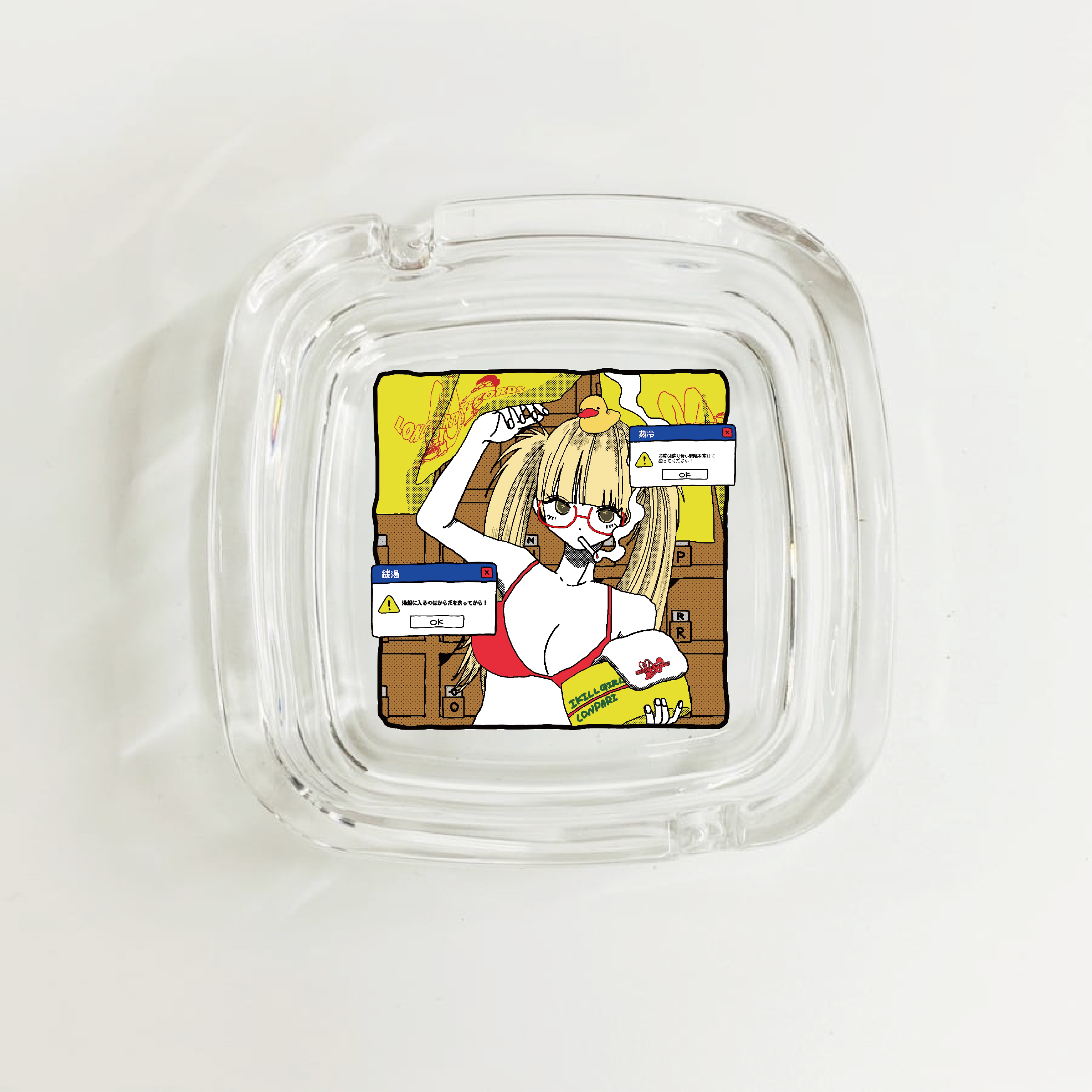 IKILLGIRL × LONG PARTY RECORDS コラボ灰皿