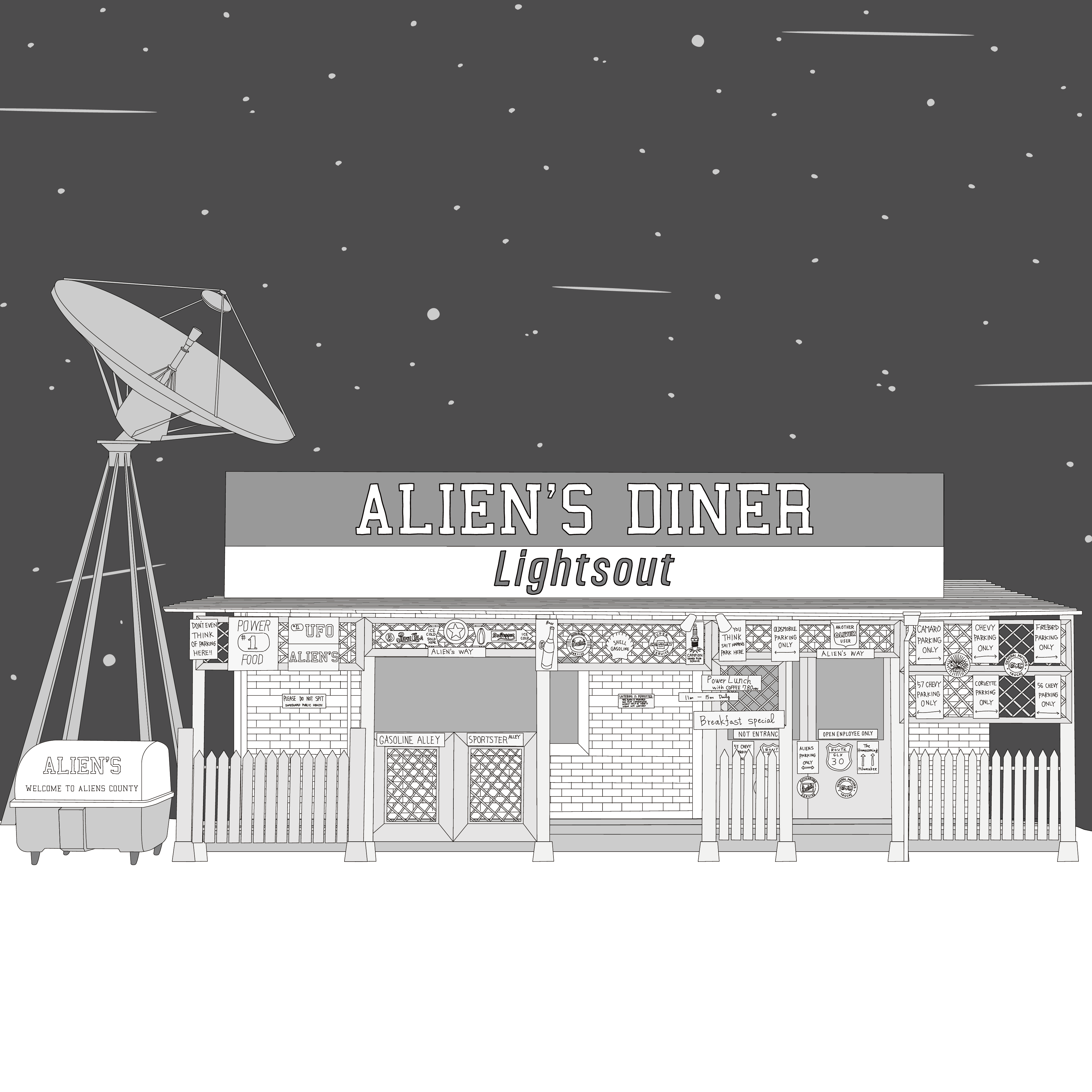 【12月24日(水)発売】Alien’s Diner