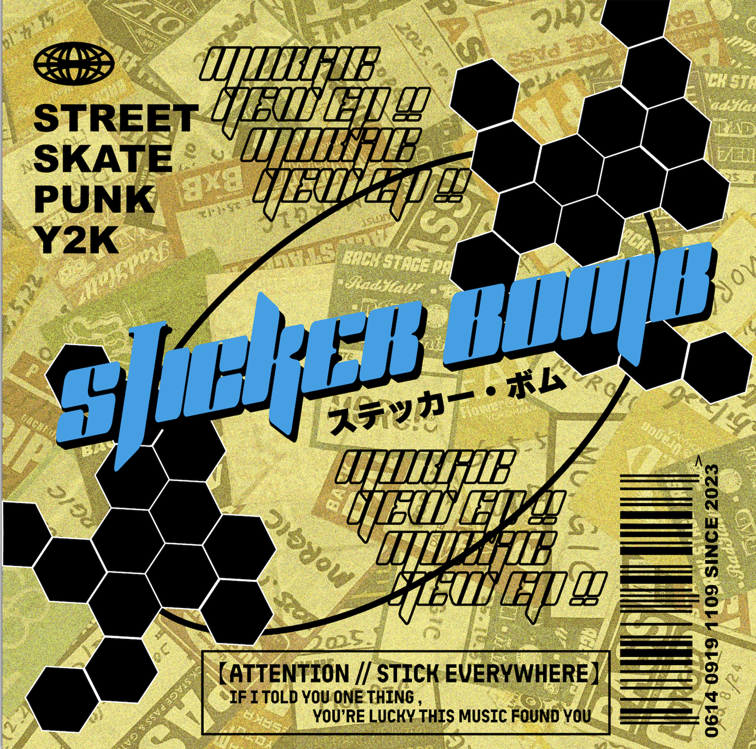 【8/26（水）発売】STICKER BOMB