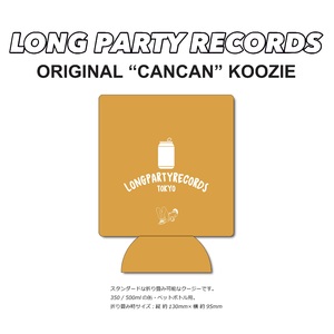 LONG PARTY RECORDS “CANCAN” KOOZIE